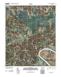 Milledgeville Tennessee Historical topographic map, 1:24000 scale, 7.5 X 7.5 Minute, Year 2010