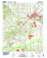Millington Tennessee Historical topographic map, 1:24000 scale, 7.5 X 7.5 Minute, Year 1997