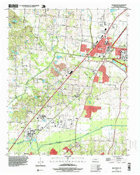 Millington Tennessee Historical topographic map, 1:24000 scale, 7.5 X 7.5 Minute, Year 1997