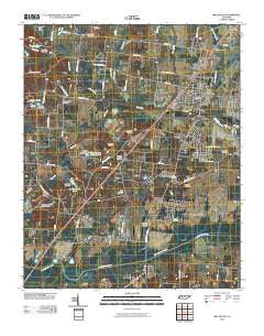 Millington Tennessee Historical topographic map, 1:24000 scale, 7.5 X 7.5 Minute, Year 2010