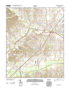 Millington Tennessee Historical topographic map, 1:24000 scale, 7.5 X 7.5 Minute, Year 2013
