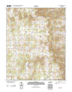 Milton Tennessee Historical topographic map, 1:24000 scale, 7.5 X 7.5 Minute, Year 2013