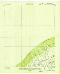 Mingo Mountains Tennessee Historical topographic map, 1:24000 scale, 7.5 X 7.5 Minute, Year 1935