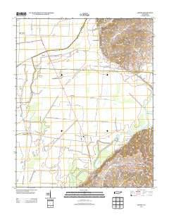 Miston Tennessee Historical topographic map, 1:24000 scale, 7.5 X 7.5 Minute, Year 2013