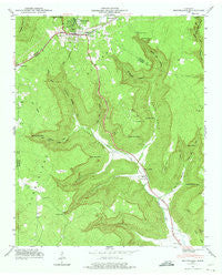 Monteagle Tennessee Historical topographic map, 1:24000 scale, 7.5 X 7.5 Minute, Year 1950