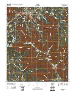 Monteagle Tennessee Historical topographic map, 1:24000 scale, 7.5 X 7.5 Minute, Year 2010