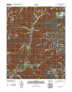 Monterey Lake Tennessee Historical topographic map, 1:24000 scale, 7.5 X 7.5 Minute, Year 2010
