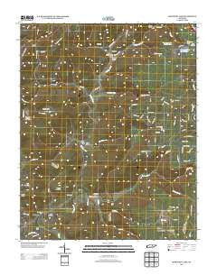 Monterey Lake Tennessee Historical topographic map, 1:24000 scale, 7.5 X 7.5 Minute, Year 2013