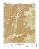Monterey Lake Tennessee Current topographic map, 1:24000 scale, 7.5 X 7.5 Minute, Year 2016