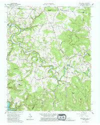 Moodyville Tennessee Historical topographic map, 1:24000 scale, 7.5 X 7.5 Minute, Year 1962