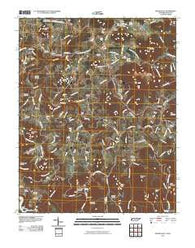 Moodyville Tennessee Historical topographic map, 1:24000 scale, 7.5 X 7.5 Minute, Year 2010