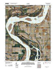 Mooring Tennessee Historical topographic map, 1:24000 scale, 7.5 X 7.5 Minute, Year 2010
