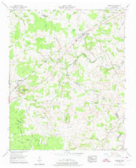 Morrison Tennessee Historical topographic map, 1:24000 scale, 7.5 X 7.5 Minute, Year 1956