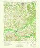 Moscow Tennessee Historical topographic map, 1:62500 scale, 15 X 15 Minute, Year 1968