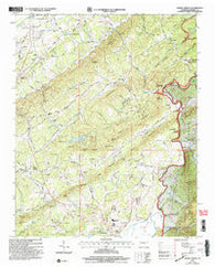 Mount Vernon Tennessee Historical topographic map, 1:24000 scale, 7.5 X 7.5 Minute, Year 2003