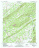 Mount Vernon Tennessee Historical topographic map, 1:24000 scale, 7.5 X 7.5 Minute, Year 1946