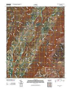 Mount Airy Tennessee Historical topographic map, 1:24000 scale, 7.5 X 7.5 Minute, Year 2010