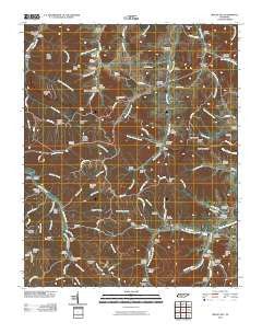 Mount Joy Tennessee Historical topographic map, 1:24000 scale, 7.5 X 7.5 Minute, Year 2010
