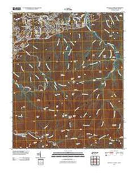 Mount Le Conte Tennessee Historical topographic map, 1:24000 scale, 7.5 X 7.5 Minute, Year 2010