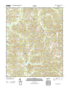 Mount Peter Tennessee Historical topographic map, 1:24000 scale, 7.5 X 7.5 Minute, Year 2013