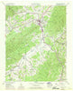 Mountain City Tennessee Historical topographic map, 1:24000 scale, 7.5 X 7.5 Minute, Year 1938