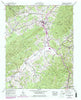 Mountain City Tennessee Historical topographic map, 1:24000 scale, 7.5 X 7.5 Minute, Year 1938