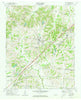 Munford Tennessee Historical topographic map, 1:24000 scale, 7.5 X 7.5 Minute, Year 1971
