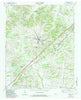 Munford Tennessee Historical topographic map, 1:24000 scale, 7.5 X 7.5 Minute, Year 1971