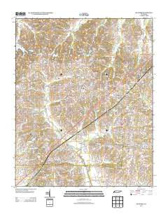 Munford Tennessee Historical topographic map, 1:24000 scale, 7.5 X 7.5 Minute, Year 2013