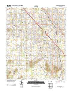 Murfreesboro Tennessee Historical topographic map, 1:24000 scale, 7.5 X 7.5 Minute, Year 2013