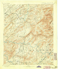 Murphy Tennessee Historical topographic map, 1:125000 scale, 30 X 30 Minute, Year 1893