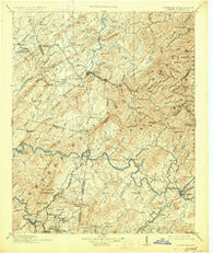 Murphy Tennessee Historical topographic map, 1:125000 scale, 30 X 30 Minute, Year 1914
