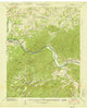 Neddy Mountain Tennessee Historical topographic map, 1:24000 scale, 7.5 X 7.5 Minute, Year 1940