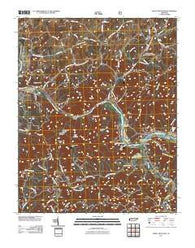 Neddy Mountain Tennessee Historical topographic map, 1:24000 scale, 7.5 X 7.5 Minute, Year 2011