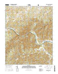 Neddy Mountain Tennessee Current topographic map, 1:24000 scale, 7.5 X 7.5 Minute, Year 2016