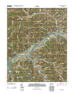 Needmore Tennessee Historical topographic map, 1:24000 scale, 7.5 X 7.5 Minute, Year 2013