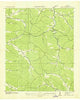 Negro Hollow Tennessee Historical topographic map, 1:24000 scale, 7.5 X 7.5 Minute, Year 1936