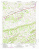 New Market Tennessee Historical topographic map, 1:24000 scale, 7.5 X 7.5 Minute, Year 1961