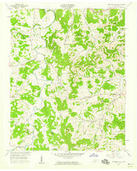 New Middleton Tennessee Historical topographic map, 1:24000 scale, 7.5 X 7.5 Minute, Year 1958