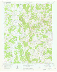 New Middleton Tennessee Historical topographic map, 1:24000 scale, 7.5 X 7.5 Minute, Year 1958