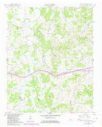 New Middleton Tennessee Historical topographic map, 1:24000 scale, 7.5 X 7.5 Minute, Year 1958