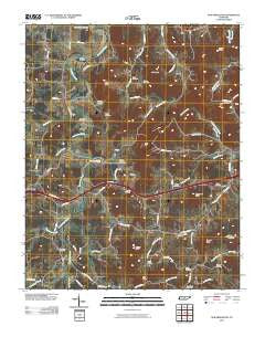 New Middleton Tennessee Historical topographic map, 1:24000 scale, 7.5 X 7.5 Minute, Year 2010