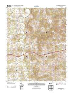 New Middleton Tennessee Historical topographic map, 1:24000 scale, 7.5 X 7.5 Minute, Year 2013