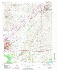 Newbern Tennessee Historical topographic map, 1:24000 scale, 7.5 X 7.5 Minute, Year 1952