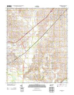 Newbern Tennessee Historical topographic map, 1:24000 scale, 7.5 X 7.5 Minute, Year 2013