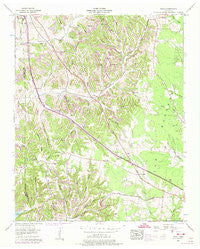 Noah Tennessee Historical topographic map, 1:24000 scale, 7.5 X 7.5 Minute, Year 1956