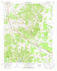 Noah Tennessee Historical topographic map, 1:24000 scale, 7.5 X 7.5 Minute, Year 1976
