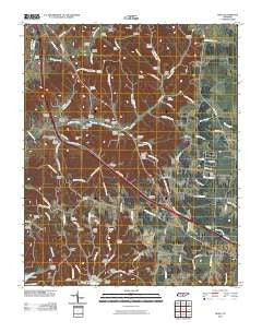 Noah Tennessee Historical topographic map, 1:24000 scale, 7.5 X 7.5 Minute, Year 2010