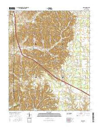 Noah Tennessee Current topographic map, 1:24000 scale, 7.5 X 7.5 Minute, Year 2016
