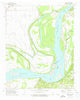 Nodena Arkansas Historical topographic map, 1:24000 scale, 7.5 X 7.5 Minute, Year 1972